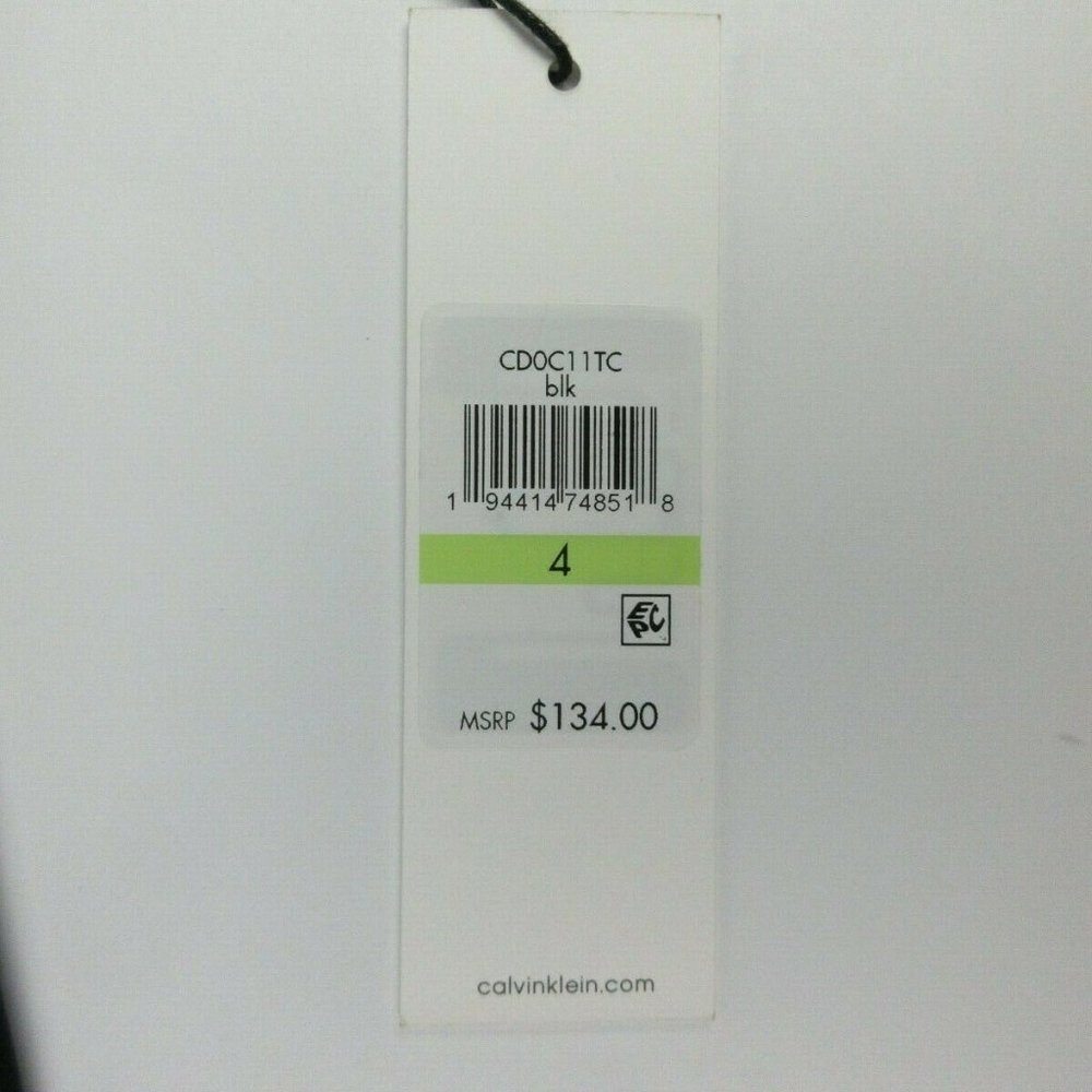 NWT $134 Calvin Klein Womens 4 Flounce Dress - Picture 2 of 10